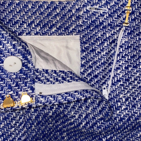 KATE SPADE New York Tweed Fringe IN FULL BLOOM Shorts - sz 6 - Picture 5 of 10